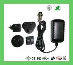 Interchangeable plug 9.5v 9v 1a 1.5a 12v1a 12v2a Power adapter